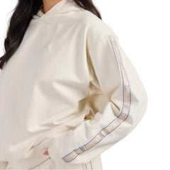 Champion Womens Lux Taping Hoodie - Natural