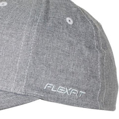 Flexfit Worn By The World Stretch Fit Cap - Heather Grey