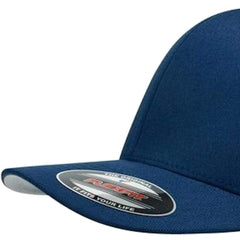 Flexfit Worn By The World Stretch Fit Cap - Navy / Silver UV