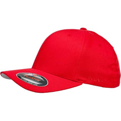 Flexfit Worn By The World Stretch Fit Cap - Red / Silver UV