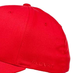 Flexfit Worn By The World Stretch Fit Cap - Red / Silver UV
