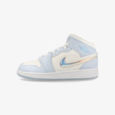 NIKE AIR JORDAN 1 MID SE GS -GLITTER SWOOSH-