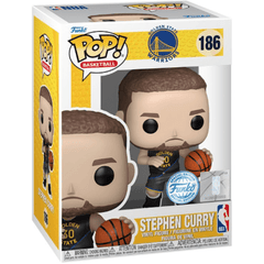 Funko NBA Warriors Stephen Curry (24-25 Statement) Pop! Vinyl #186