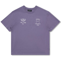 Henleys Boundless Sky Tee - Faded Slate