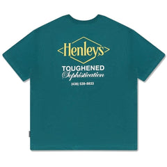 Henleys Tough Tee - Metal Green