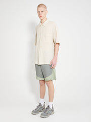 _J.L-A.L_ Nylon Short Grey / Green