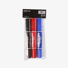 KICKS LAB. PERMANENT MARKER HI-MCKEE 3COLOR SET