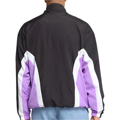 Mitchell & Ness Los Angeles Lakers Nylon Track Jacket - Black / Purple