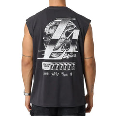 Mitchell & Ness The Champions Ring Muscle Tee Chicago Bulls - Faded Black