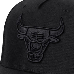 Mitchell & Ness Team Logo MVP Snapback Chicago Bulls - Black / Black