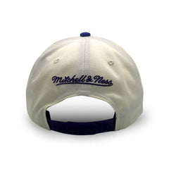 Mitchell & Ness Tilted Pro Pinch Snapback Los Angeles Lakers - White Cream / Purple