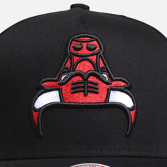 Mitchell & Ness Upside Down Logo Pro Pinch Snapback Chicago Bulls - Black
