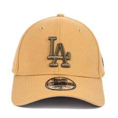 New Era 39THIRTY Stretch Fit Cap Los Angeles Dodgers - Bronze / New Olive