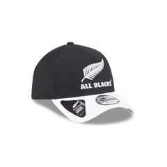 New Era 9FORTY 2 Tone A-Frame Snapback All Blacks - Black / White
