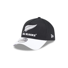 New Era 9FORTY 2 Tone A-Frame Snapback All Blacks - Black / White