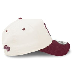 New Era 9FORTY 2-Tone Paisley A-Frame Snapback Chicago White Sox - Chrome White / Maroon