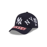 New Era 9Forty A-Frame MLB All Over Logos New York Yankees - Navy
