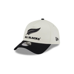 New Era 9FORTY A-Frame Snapback All Blacks - Chrome / Black