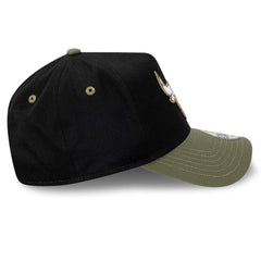 New Era 9FORTY A-Frame Snapback Chicago Bulls - Black / New Olive