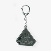 CRSB/raidback fabric Metallic Keychain