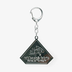 CRSB/raidback fabric Metallic Keychain