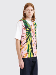 Stüssy Printed Sweater Vest Pink