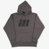 ill LOGO PRINT PULLOVER HOODED SWEATSHIRT