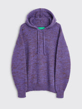TRÈS BIEN everywear Knitted Hoodie Alpaca Mohair Purple
