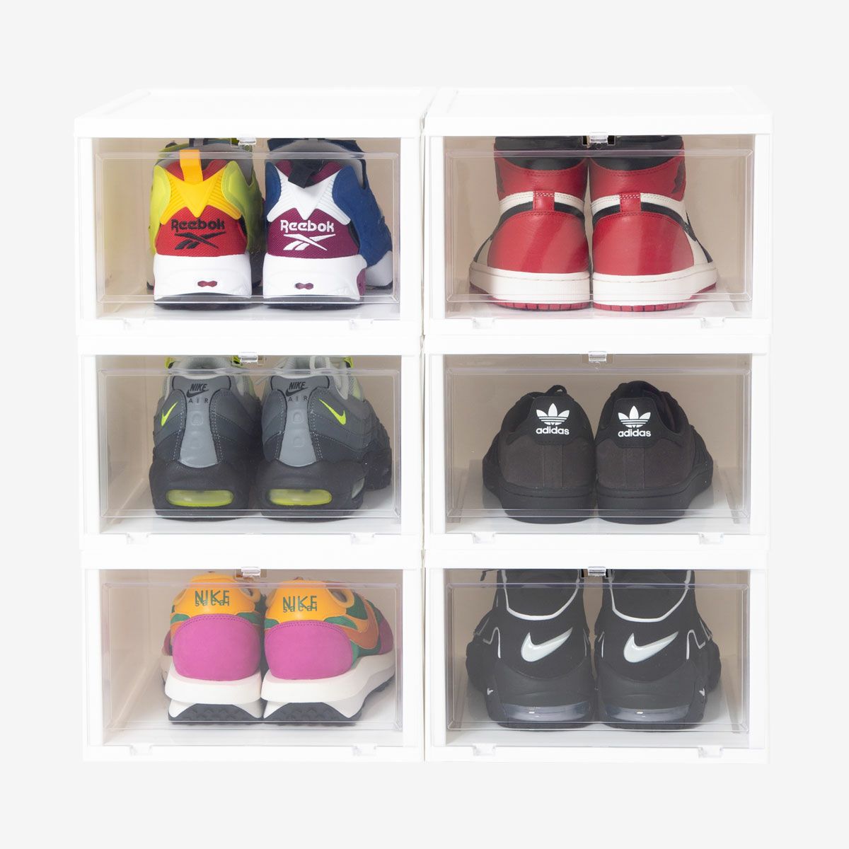 KICKS LAB. SHOE STORAGE BOX 6 BOX SET