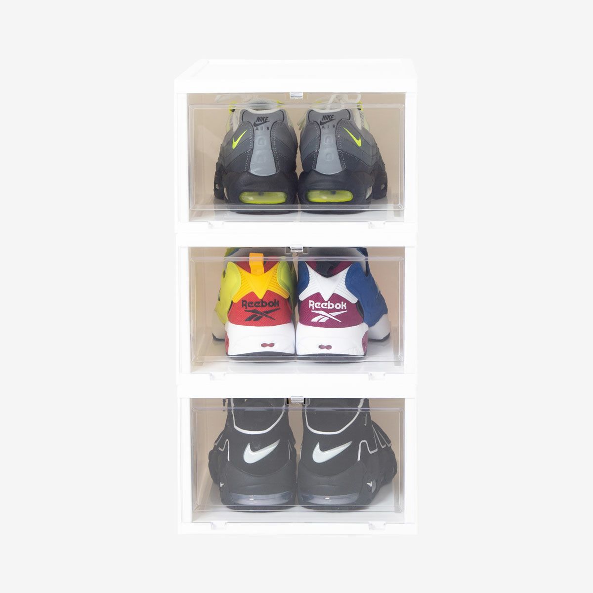 KICKS LAB. SHOE STORAGE BOX 3 BOX SET