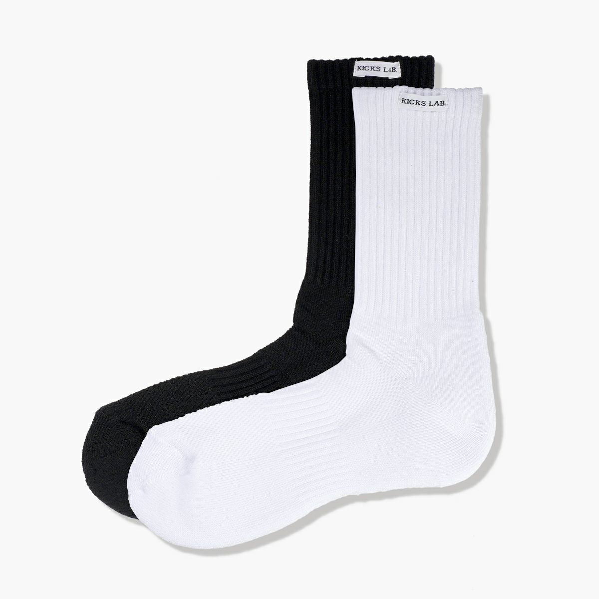 KICKS LAB. ORIGINAL COMFORTSOFT SOCKS HI CUT -2PACK- -Made in JAPAN- -25cm-28cm-