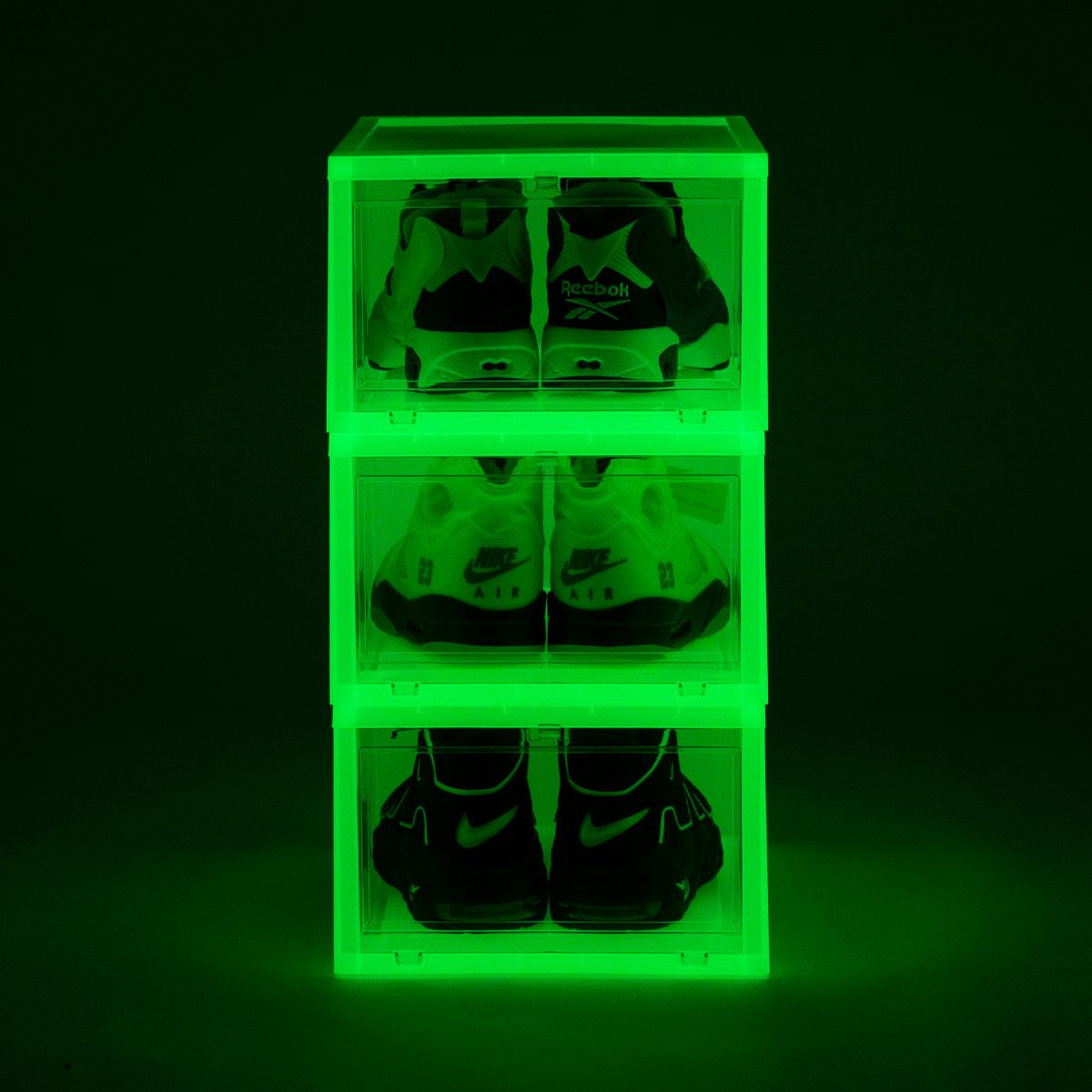 KICKS LAB. SHOE STORAGE BOX 3 BOX  蓄光素材
