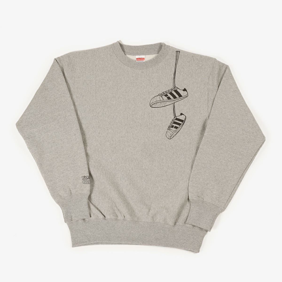KICKS LAB. ILLBROS CREW NECK SWEATSHIRT