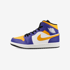 NIKE AIR JORDAN 1 MID -LAKERS-