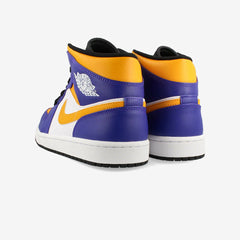 NIKE AIR JORDAN 1 MID -LAKERS-