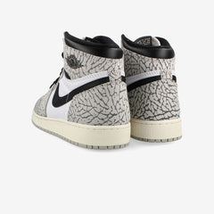 NIKE AIR JORDAN 1 HIGH OG GS -WHITE CEMENT-