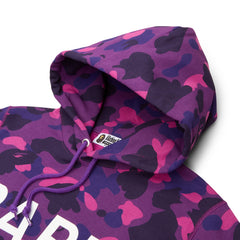 A Bathing Ape Color Camo Bape Pullover Hoodie M (Purple)