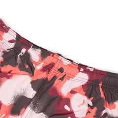 A Bathing Ape Map Camo Regular Fit Beach Shorts (Red)