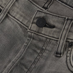 CNCPTS Coated Bootcut Denim (Grey)