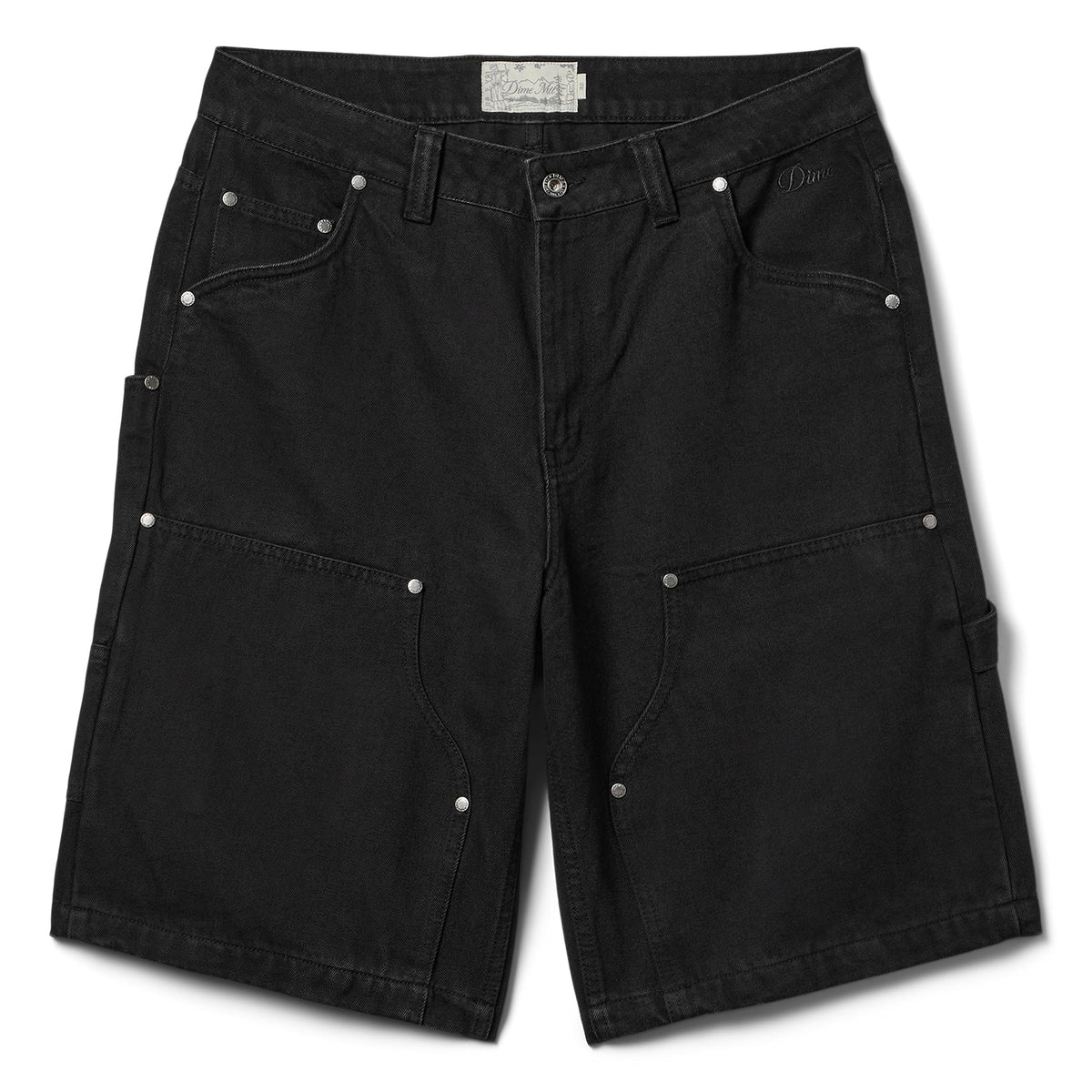 Dime Carpenter Denim Shorts (Jet Black)