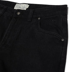 Dime Baggy Denim Pants (Black)