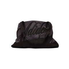 Adidem Asterisks Chainstitch Script Tote Bag (Black)