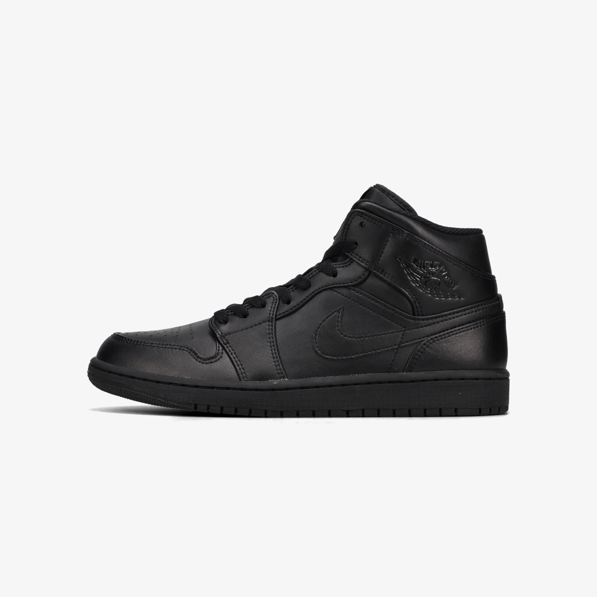 NIKE AIR JORDAN 1 MID -TRIPLE BLACK-