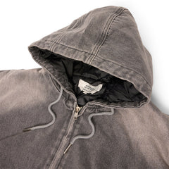 Adidem Asterisks Denim Bomber Jacket (Black)