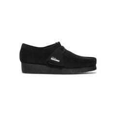 Clarks Womens Wallabee (Black Suede)
