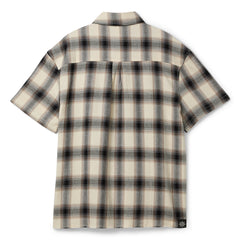 Beach Brains Hold Short Sleeve Shirt (Black/Brown check)