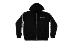 Thermal Scroll Logo Zip Up Hoodie "Black" CHRM0881