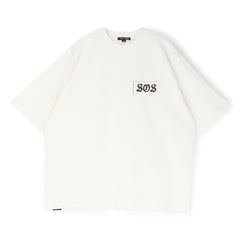 Beach Brains SOS Tee (Crisp white)