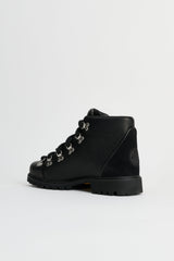Timberland Authentic Hike Mid Lace Up Boot Black Full Grain