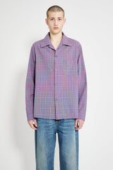 Our Legacy Heusen Shirt Venice Check Almost Seersucker